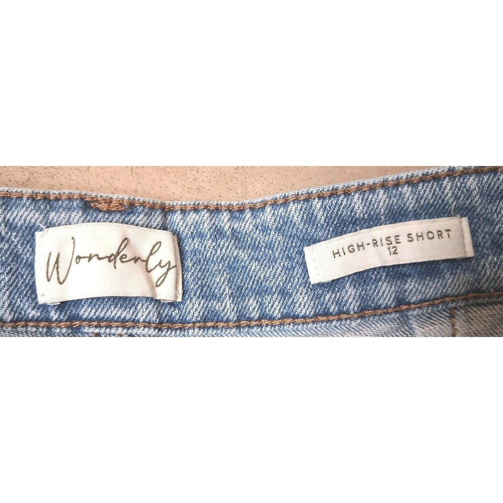 Wonderfly High Rise Shorts Size 12 Summer Vacation - Picture 6 of 8